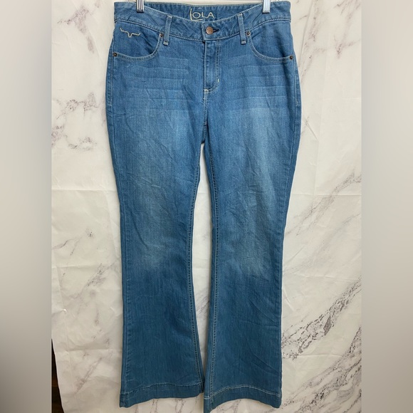 Kimes Ranch Jeans Kimes Ranch Lola Mid Rise Flare Denim Trouser